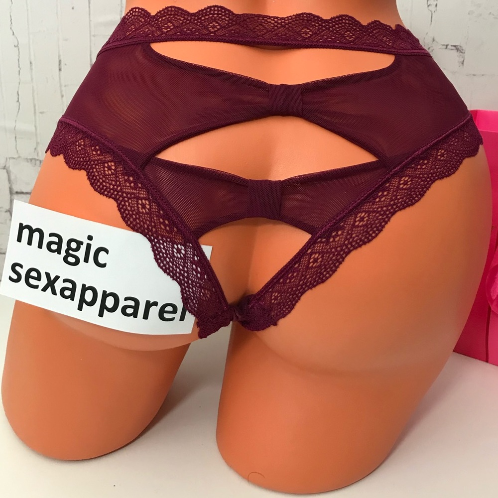 VS S L XL BOW CUTOUT OPEN BACK VERY SEXY CHEEKY